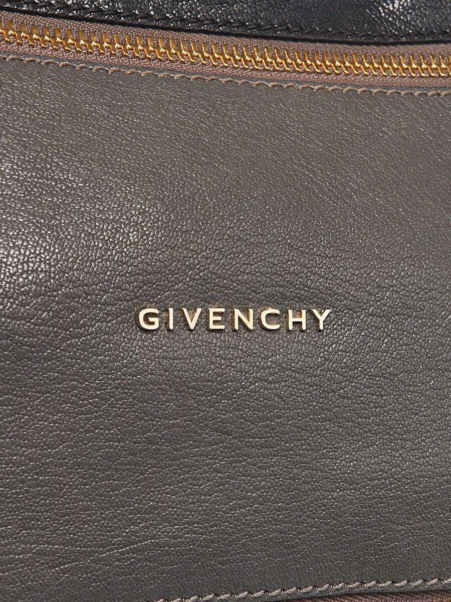 Givenchy Tri-Colored  Textured Lambskin Leather S… - image 5