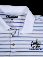 PEBBLE BEACH GOLF XXL polo shirt performance BAY BREEZE COUNTRY CLUB Mississippi