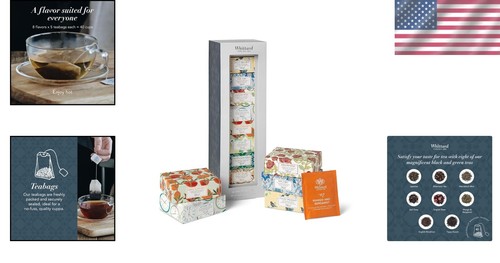 Discover Tea Flavors - Elegant Gift Box with Assorted 8 Teabags Collection - Picture 2 of 11