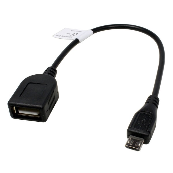 Adapter Otg Kabel Kompatibel Mit Samsung Galaxy J6 2018 SM-J600F, Ca. 15Cm-image
