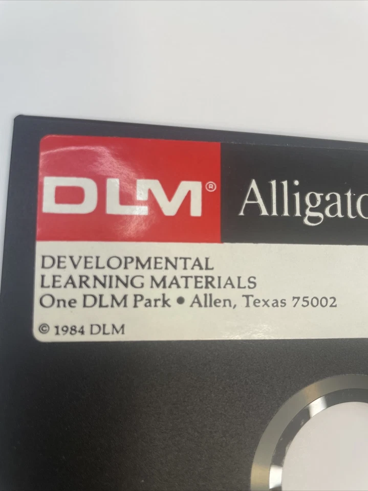 Apple II ALLIGATOR MIX DLM MATH SKILL BUILDERS - Image 3 of 4