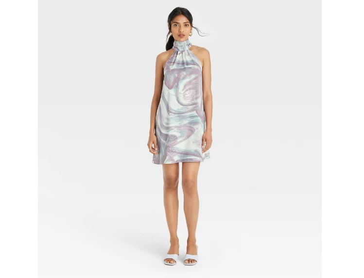 Halter neck hotsell day dress