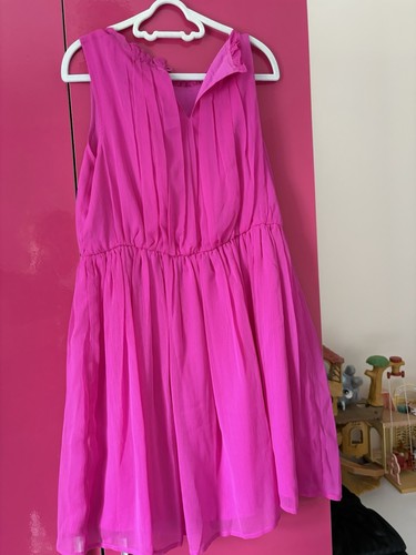 New Girls Pink Party Dress Next Age 9 - Picture 2 of 3