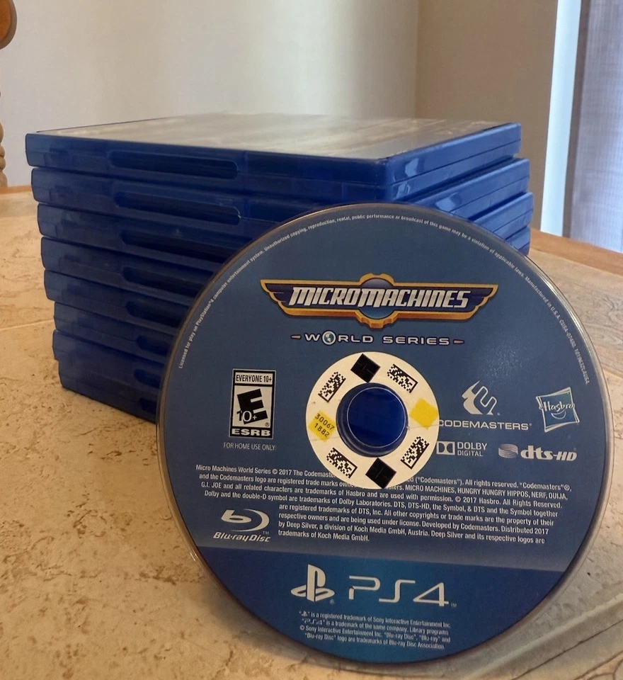 Micro Machines World Series (Sony PlayStation 4, 2017) – Disc Only Tested - Image 2 of 2
