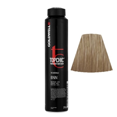 Goldwell Topchic Hair Color Coloration (Can) 8NN Light Blonde 8.6 oz