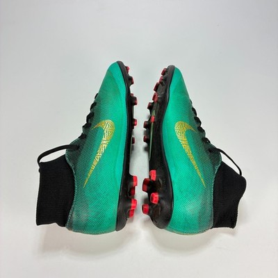 Nike Mercurial Superfly 6 CR7 Green Lace Up Soccer Cleats AJ3545