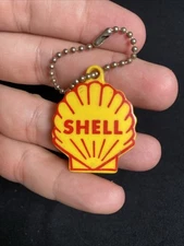 Vintage Flynn Shell Service Eugene Oregon Keychain Gas Oil