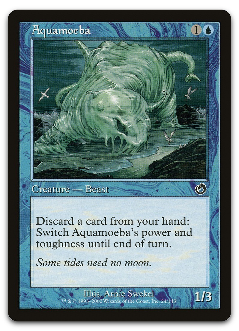 Aquamoeba #24 (LP) Torment TOR Magic MTG