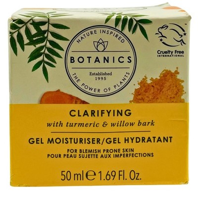 Botanics Clarifying Gel Moisturiser 1.69 Fl Oz / 50ml   New