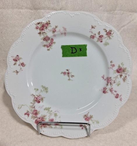 Haviland France Limoges Schleiger 42E Pink Flowers Dinner Plate 9-3/4” - 7 Total - Picture 11 of 17