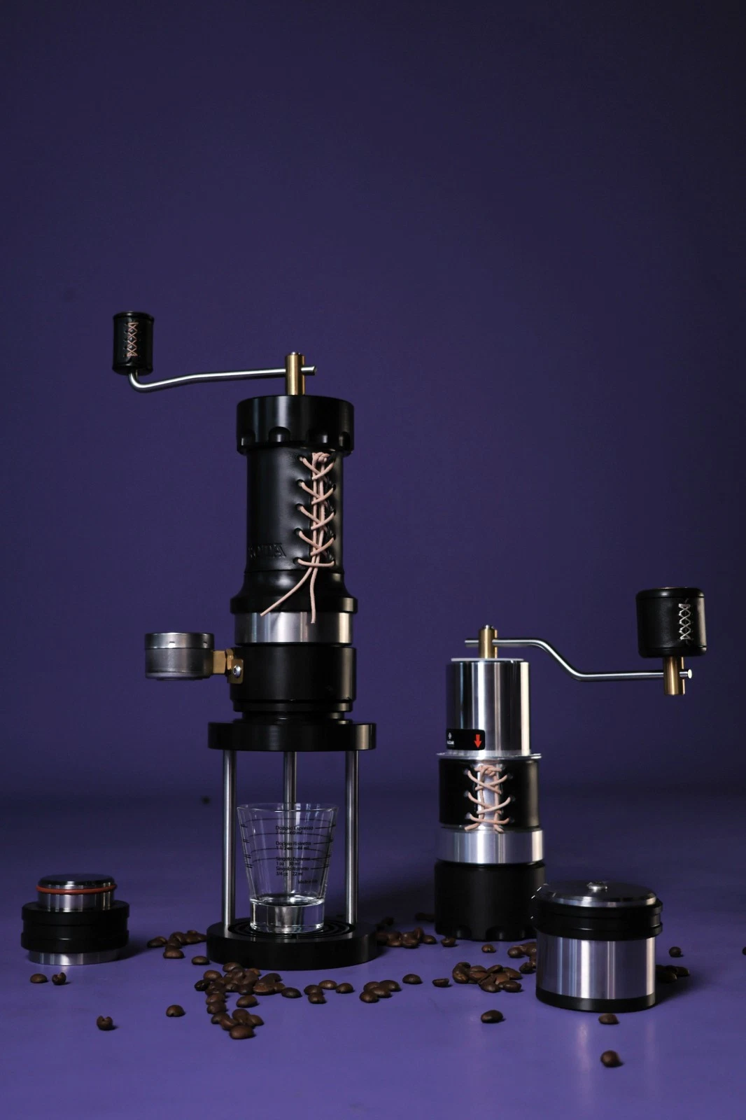 ROTA espresso machine + TURA GRINDER BLACK LEATHER (set)