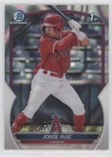 2023 Bowman Chrome Prospects Lava Refractor 238/399 Jorge Ruiz #BCP-123 2f4