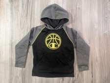 Champion Authentic Kids Size 5/6 Hoodie Basketball Logo