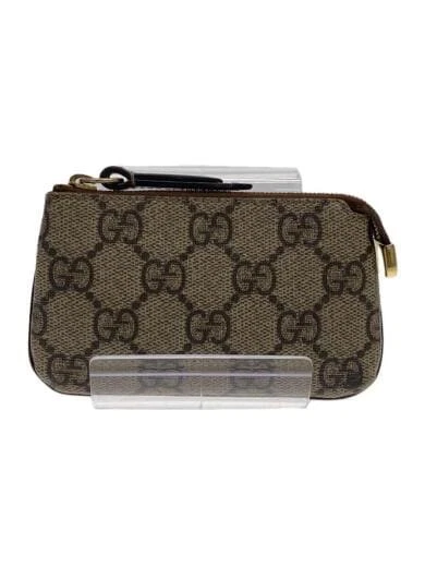 Étui à monnaie GUCCI GG Supreme PVC BRW motif total dames du Japon