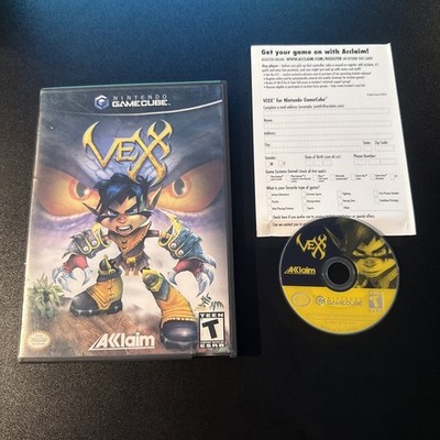 Vexx (Nintendo GameCube) No Manual w/ Registration Card - Tested
