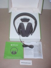 Official Microsoft XBOX Wired Stereo Headset in box w/ 3.5mm Jack Adapter