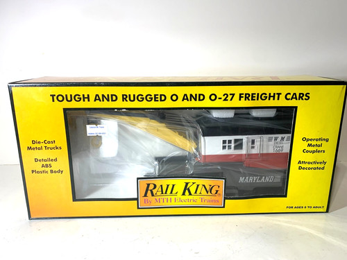 Carro grúa diésel MTH Rail King Western Maryland 30-79074 - NUEVO | Zustand: New