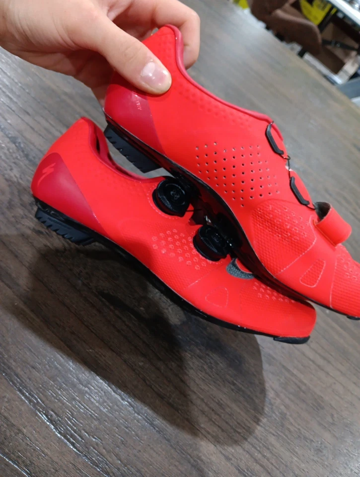 SPECIALIZED RECON 3.0 Ciclismo Bicicleta Bicicleta Zapatos Antorcha Roja 3.0 Talla EE. UU. 5 Foto 3 de 4