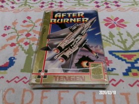 #844 After Burner Nintendo NES w/ Manual, Game, Sleeve & Box