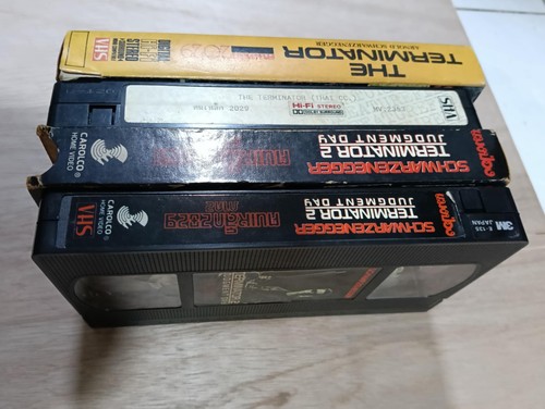 Rare The Terminator + T2 VHS Bundle – Thai Subtitles – CVD International - Picture 14 of 15