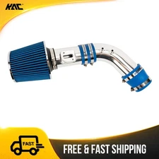 Cold Air Intake Kit For 2004-2007 Honda Accord 2.4L + Blue Filter 3" Silver Tube