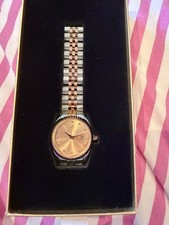 Abbott Lyon Mini Two Tone Blush Link Belgravia 30 Watch