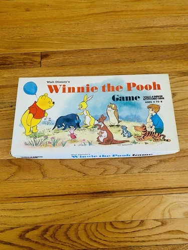 Vintage Parker Brothers Winnie-the-Pooh Board Game in Original Box - COMPLETE