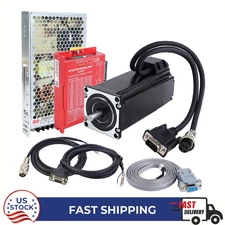 Nema 23 3Nm 425oz.in Closed Loop Stepper Kit Motor & V2.0 Driver w/ Power Supply