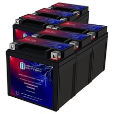 Mighty Max YTZ7S -12 Volt 6 AH, 130 CCA SLA AGM Motorcycle Battery - Pack of 6