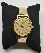 1966 Longines 5 Star Admiral 18K Gold Automatic Wristwatch#WATCH379