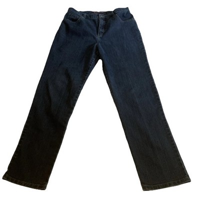 Gloria Vanderbilt Jeans Women's 12 Amanda High Rise Blue Med Wash Stretch Casual