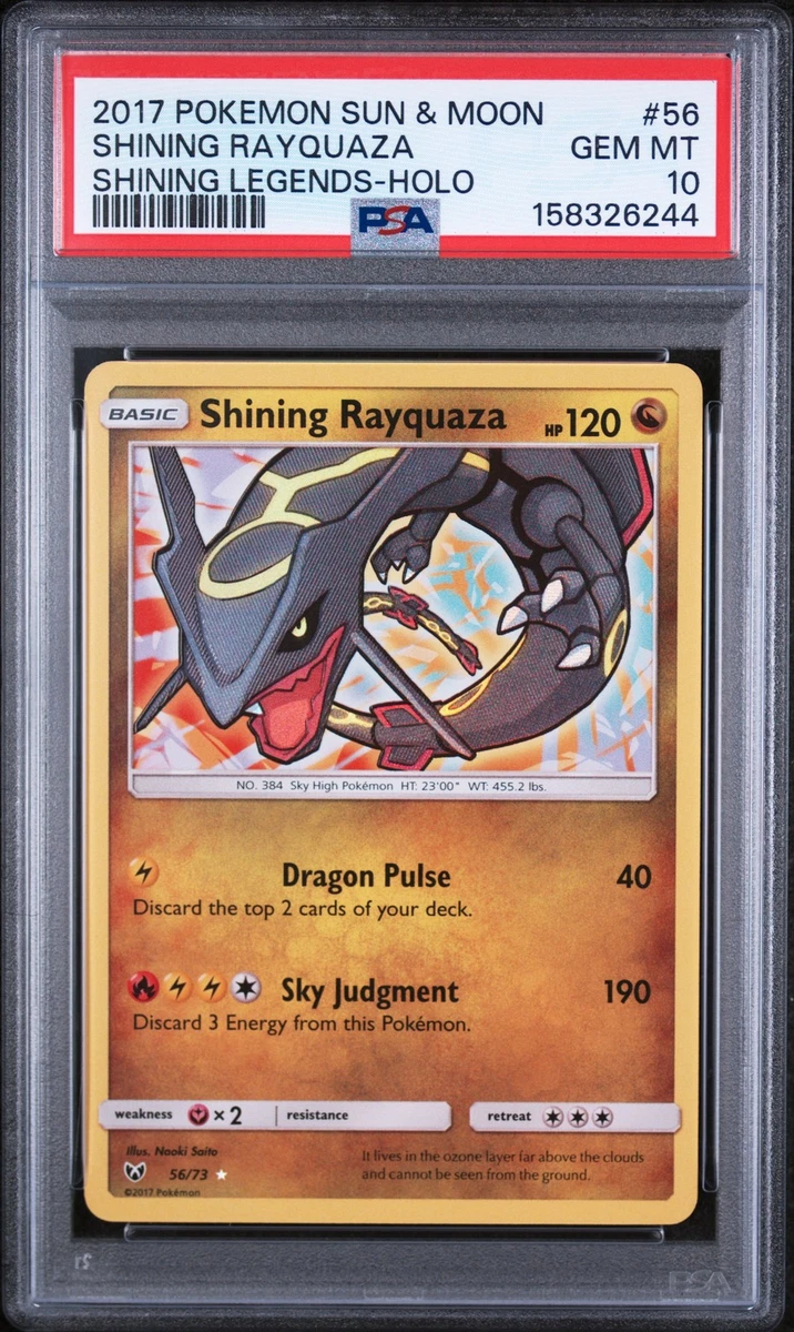 Shining Rayquaza Pokémon TCG Cards for sale | eBay