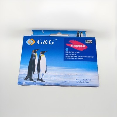 G&G  Ink Cartridges LC Light Cyan for Epson Artisan 700 710 725