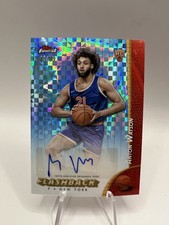 2024-25 Topps Finest - Flashback Autographs Anton Watson FBA-AW 5/99
