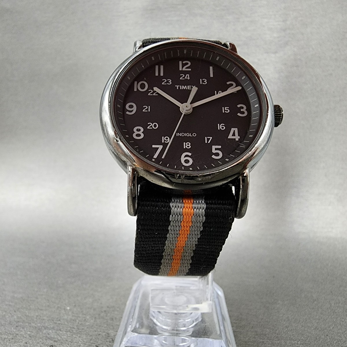 TIMEX×BEAMS weekenderビンテージブラック×ステンレス タイメックス 