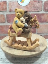 1999 Cherished Teddies Homer And Friend Adventure Is Just Around Corner Vtg