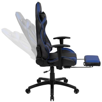Flash Furniture Sedia da ufficio, a rete, in schiuma, compensato, poliestere, plastica e metallo, 68,58 x 64,77 x 112,4 cm