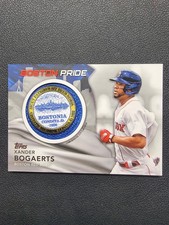 2022 Topps Series 1 - City Flag Patch Commemorative Relics Xander Bogaerts...