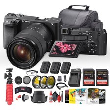 Sony Alpha a6400 w/ 18-135mm Lens - Travelers Kit ILCE-6400M/B