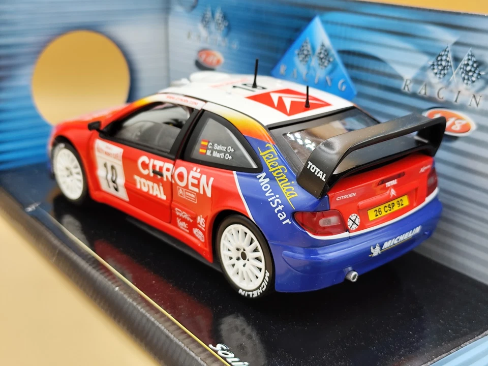 1/18 Citroën Xsara WRC #19 Rallye Monte Carlo 2003 Sainz Solido ref: 9021 - Photo 2/4