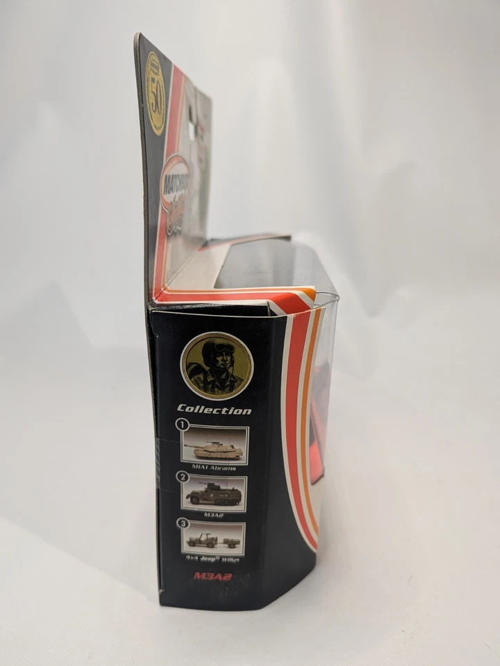 New Sealed Matchbox 50th Anniversary Military Collectibles Half-Track M3A2 - Image 4 of 4