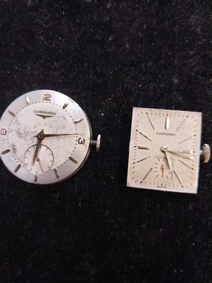 Vintage Longines Caliber 22L 17-Jewel Watch Movement And  8ln Working Both