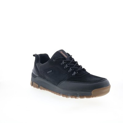 Dunham Alpine Waterproof Lace Up Herren Schwarz Leder Sportschuh