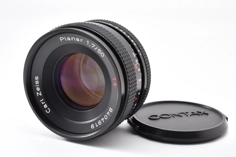 [Top MINT] Objectif Contax Carl Zeiss Planar T* 50 mm f/1,7 MMJ monture C/Y... - Photo 1/4