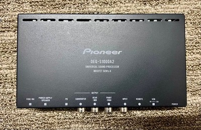 Pioneer Carrozzeria DEQ-S1000A2 Digital Signal Processor DSP