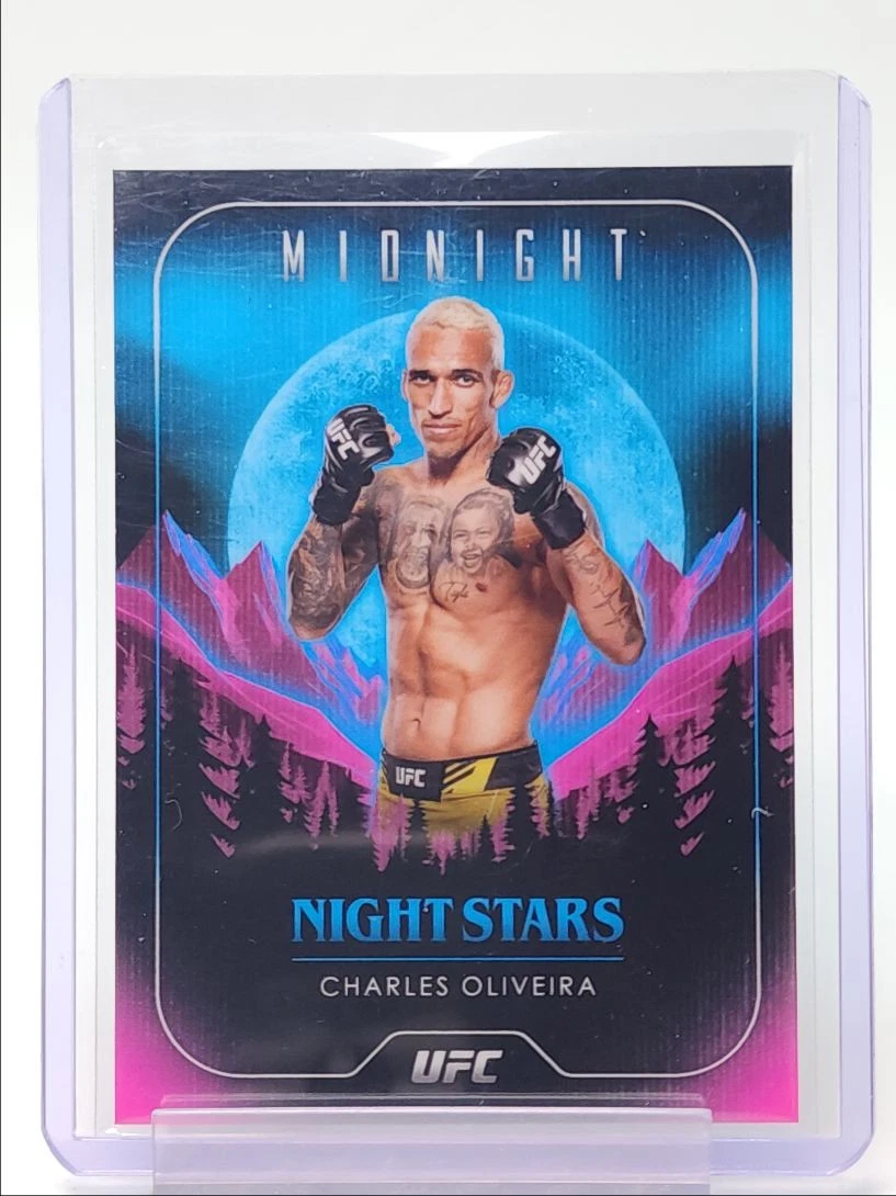 CHARLES OLIVEIRA 2024 TOPPS MIDNIGHT UFC NIGHT STARS LIGHTWEIGHT Q3517