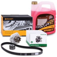 CONTI ZAHNRIEMENSATZ+INA WASSERPUMPE FÜR FIAT 500 PANDA PUNTO ALFA MITO 1.2 1.4