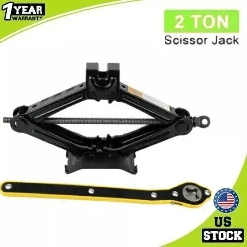 2 Ton,3 Ton Scissor Jack Handle Crank Wheel Lug Wrench Tool Kit Car Garage Tire✨ - Image 2 of 4