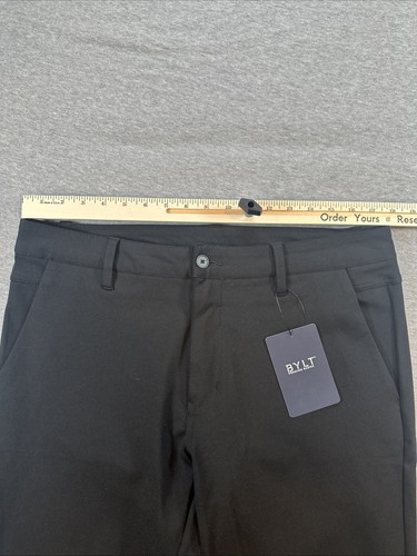 Pantalone Bylt Everyday 2.0 Uomo XL Nero Performance Elasticizzato Gamba Dritta - Foto 11 di 14