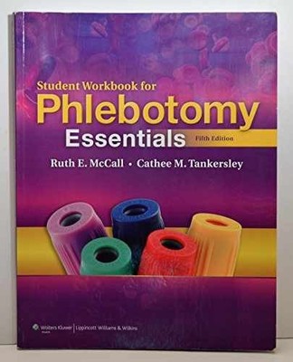 SSG- PHLEBOTOMY ESSENTIALS 5E - Paperback, by McCall Ruth E.; - Very Good